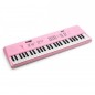 Max KD54P Teclado Electronico Rosa Con Bateria
