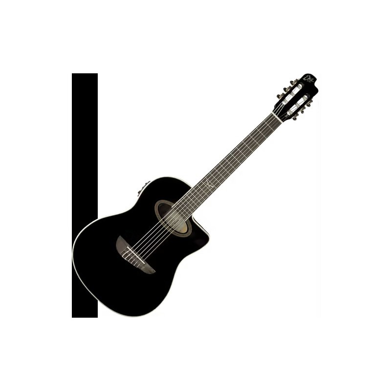 Eko N100 NXT Black Guitarra Electroacústica Nylon Tipo Ovation