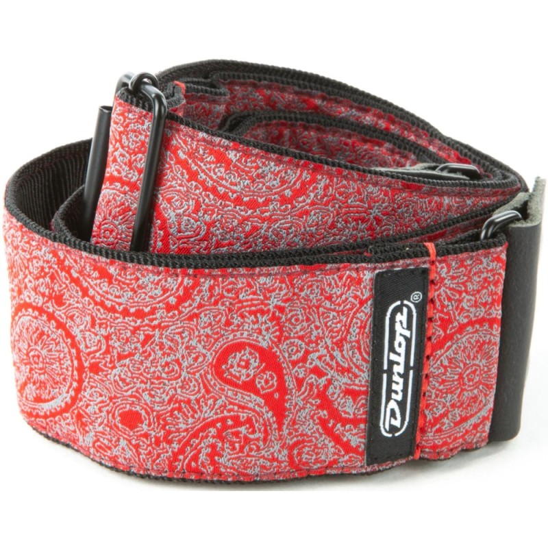 Dunlop Jacquard D67-11 Paisley Red