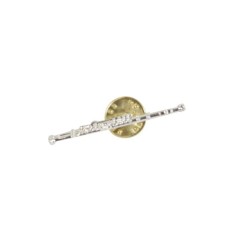 Ortola Ftp009 Pin Flauta travesera Plateado