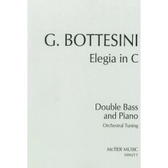 Elegia in C - G. Bottesini - Contrabajo y piano
