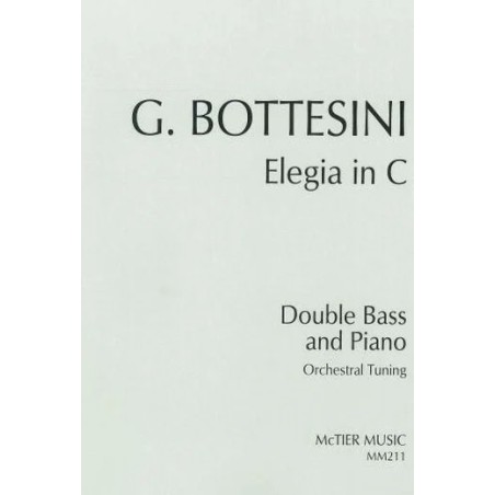 Elegia in C - G. Bottesini - Contrabajo y piano