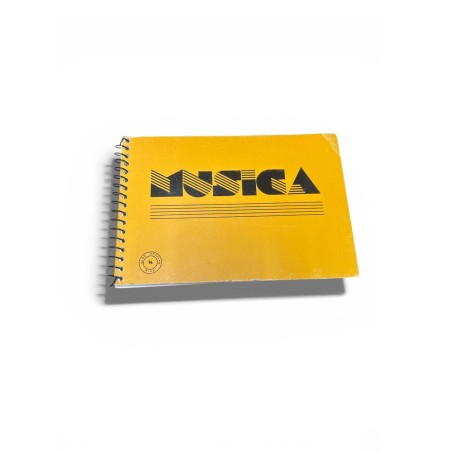Cuaderno Pentagramas 6 Pautas 15x10cm