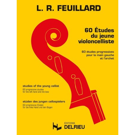 Feuillard L.R. - 60 Estudios Du Jeune Violnocelliste