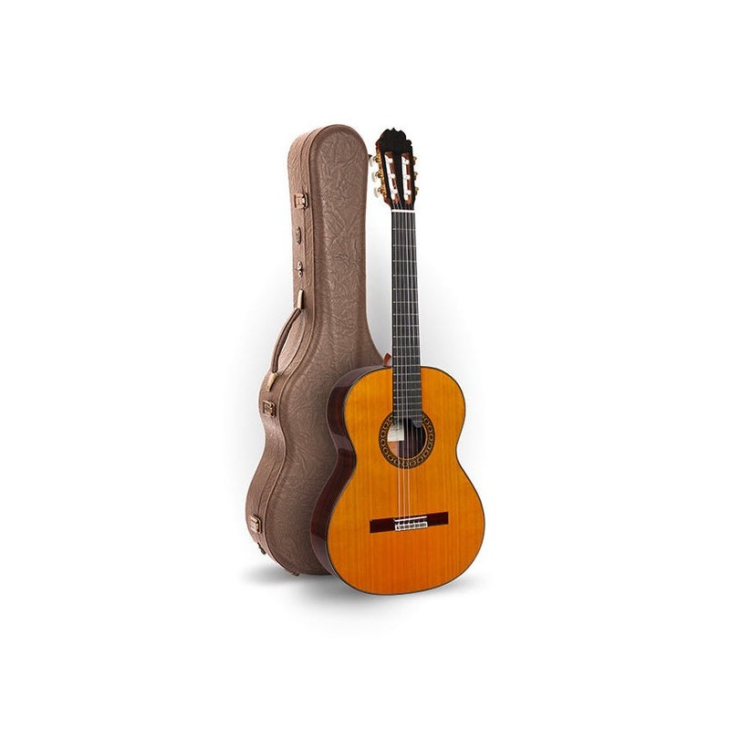 Alhambra Luthier India nitro + estuche profesional
