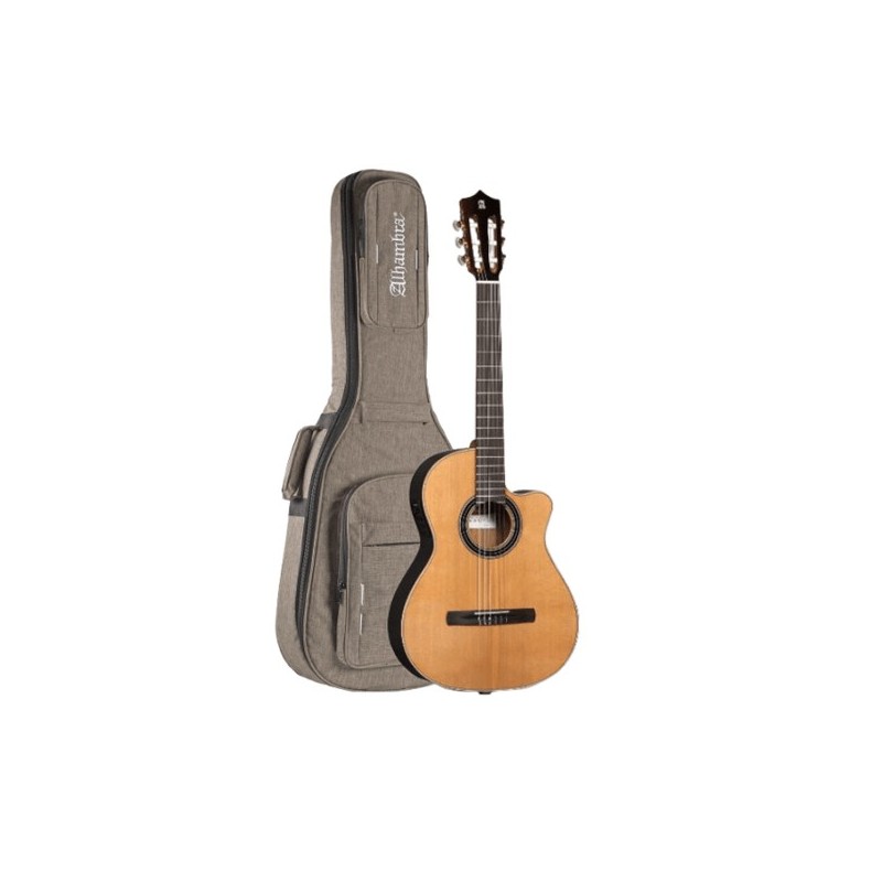Alhambra Guitarra Crossover CS-LR CW E1 + Funda acolchada