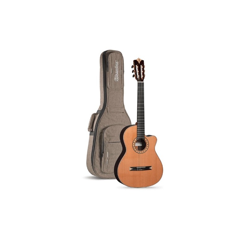 Alhambra Guitarra Crossover CS-3 CW E8 + Funda acolchada