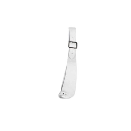 Honsuy 34230 Bandolera tambor 11 cm blanca