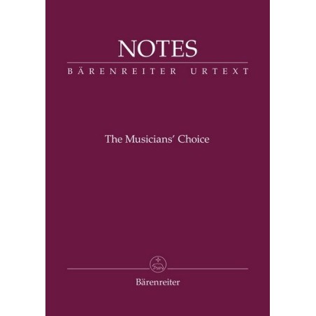 Bärenreiter Notes Cuadernillo Pentagramas Y Notas