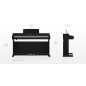 Kawai CX-202 Negro premium