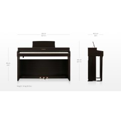 Kawai CN-201 Blanco premium