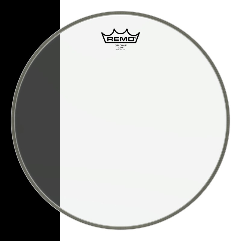 Remo 15" BD-0315-00 +Diplomat Clear Transparente