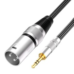 Cable XLR Macho - Cable Mini Jack