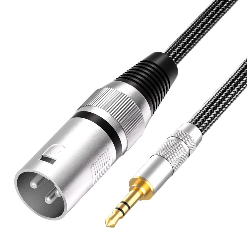 Cable XLR Macho - Cable Mini Jack