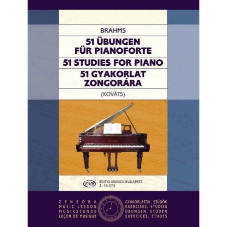 Brahms J. 51 Ejercicios
