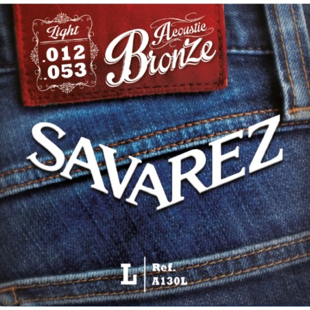 Savarez A130L Juego Acustica Bronze 12 - 53