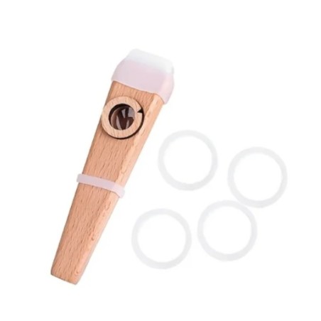 Kazoo madera + personalizado gratis