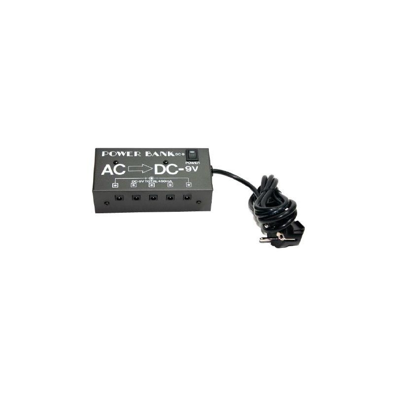 EK Audio DC9 alimentador pedal multiple 9 voltios