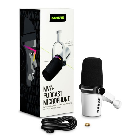 Shure MV7PLUS-W