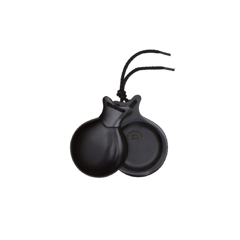 Castañuelas del Sur - Fibra Negra nº7 (pequeña) negra - Gama profesional