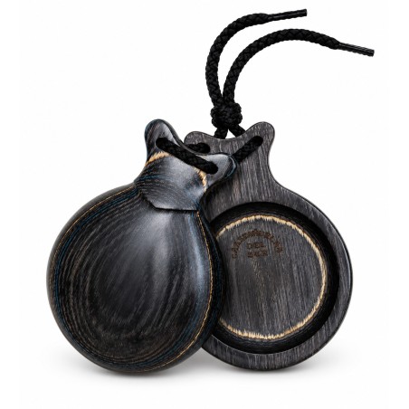 Castañuelas del Sur - Madera veteada gris nº3 (grande) - Gama profesional