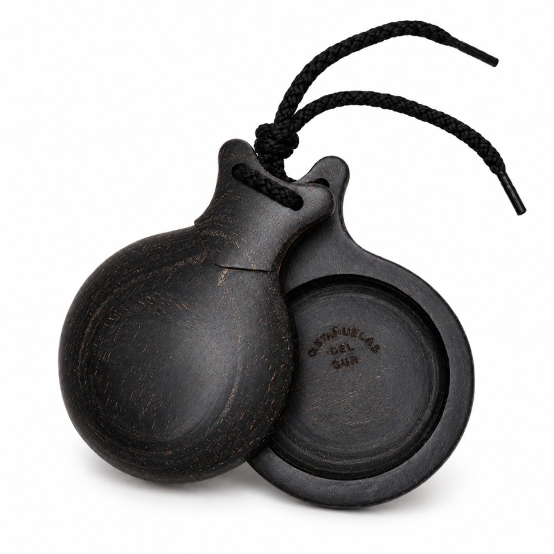 Castañuelas del Sur - Madera granadillo veteado Ed. Consol Grau nº5 (mediana) - Gama profesional