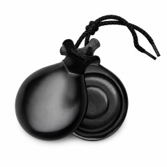 Castañuelas del Sur - Fibra vidrio negro nº3 (grande) - Gama profesional - Caja doble