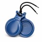 Castañuelas del Sur - Fibra vidrio azul veteado blanco nº5 (mediana) - Gama profesional