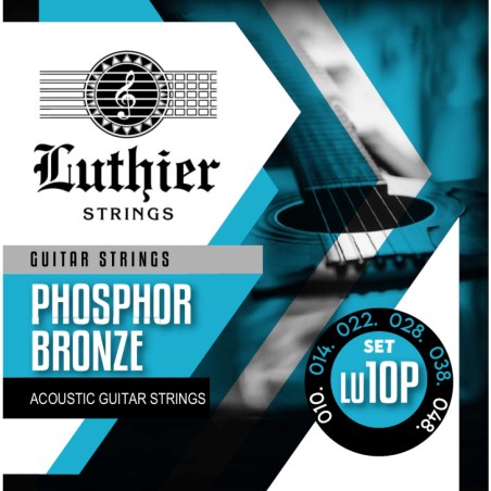 Luthier LU-10P Phosphor Bronze 10-48