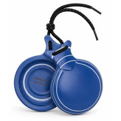 Castañuelas del Sur - Fibra vidrio azul veteado blanco nº3 (grande) - Gama capricho - Caja doble