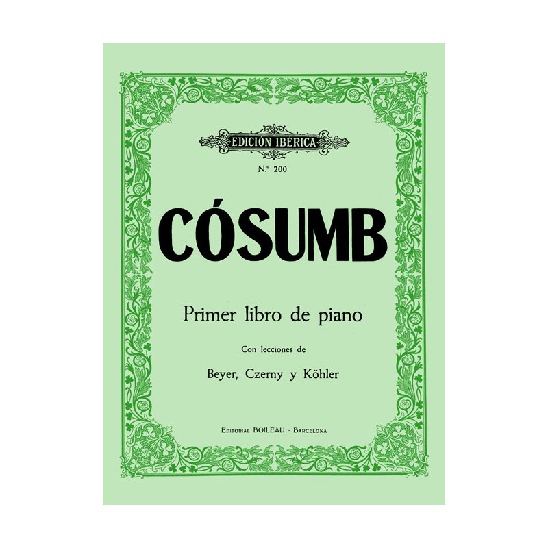 Cosumb J. - Primer Libro para Piano