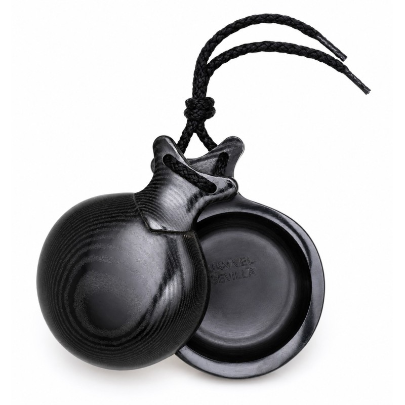 Castañuelas del Sur - Tela negra nº7 (pequeña) - Gama capricho