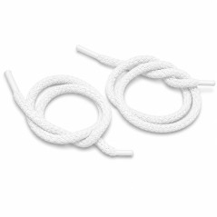 Castañuelas del Sur - Cordones Blanco (Par)