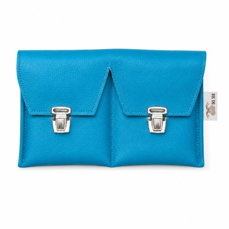 Castañuelas del Sur - Funda acolchada azul