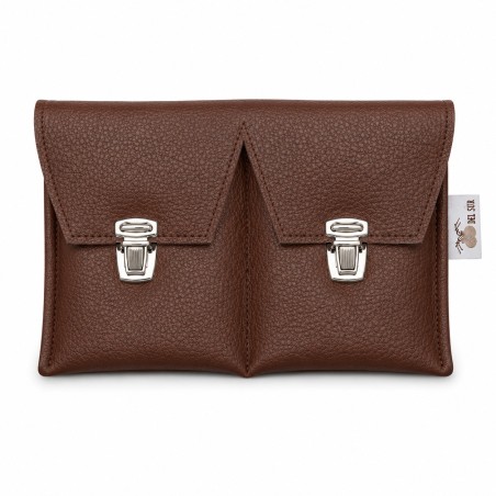 Castañuelas del Sur - Funda acolchada marrón