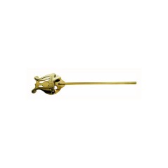 Samba 133 Atril moldeable recto 16 cm dorado