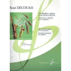 Decouais R. 35 Estudios Variados Para Saxofón