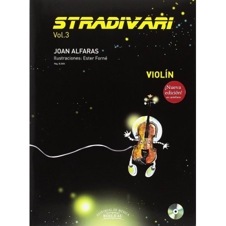 Stradivari Violin 3, Joan Alfaras + CD