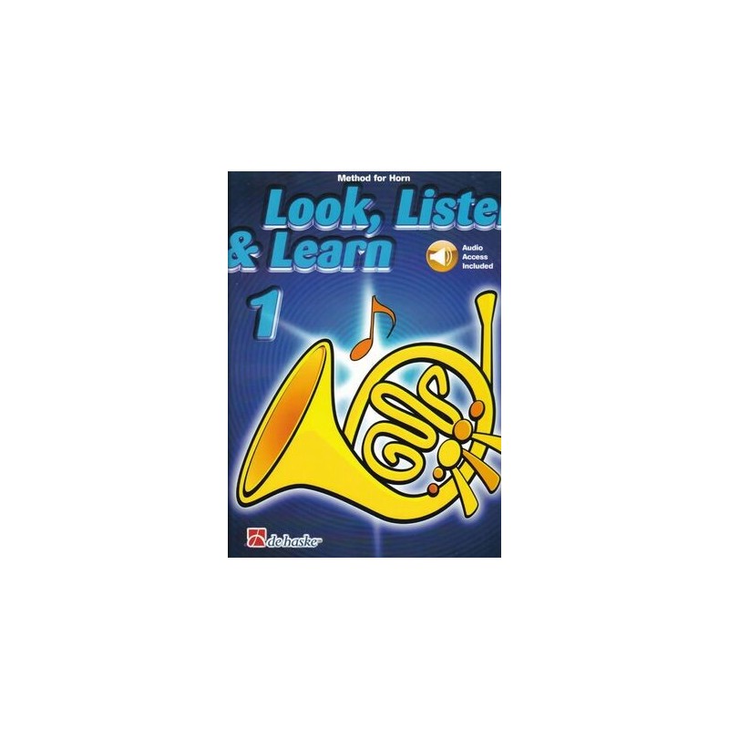 Escuchar, Leer y Tocar 1 Trompa + Audio descargable