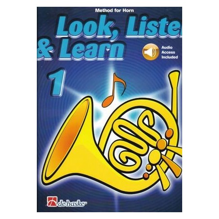 Escuchar, Leer y Tocar 1 Trompa + Audio descargable