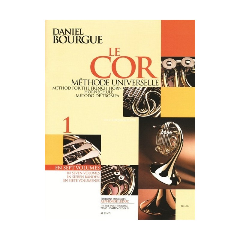 Le Cor Methode (Metodo) Universelle Vol.1 - Trompa