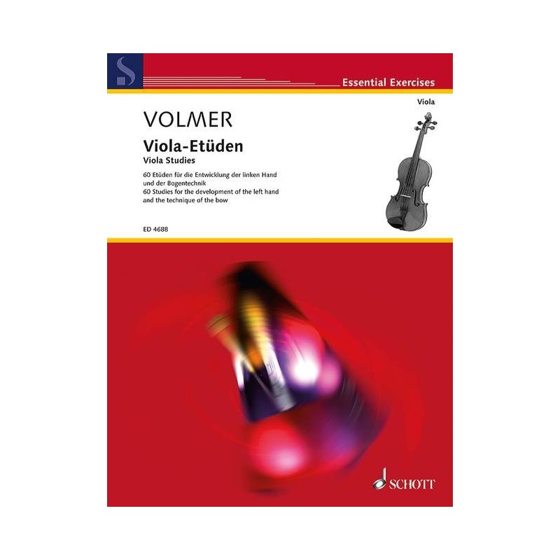 Viola Studies 60 Estudios - Volmer, Berta